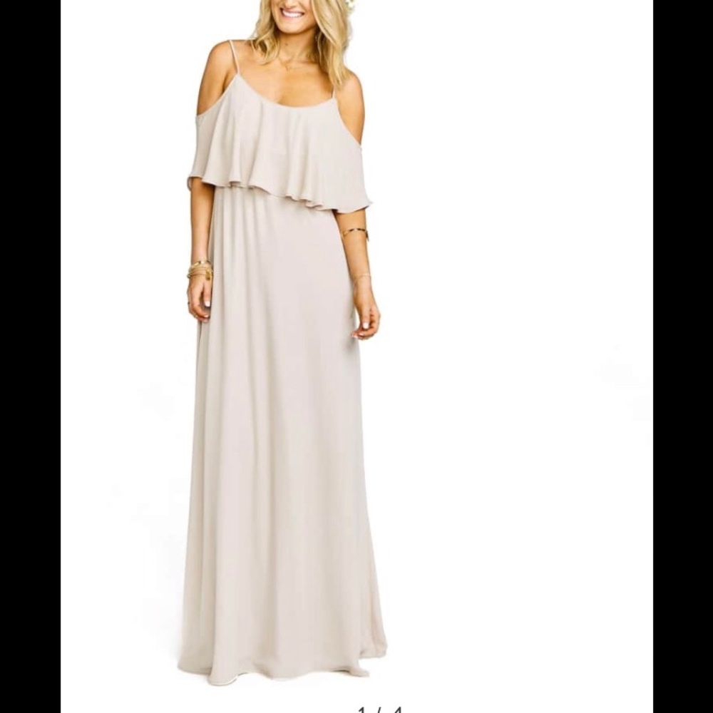 Show Me Your MuMu bridesmaid dress